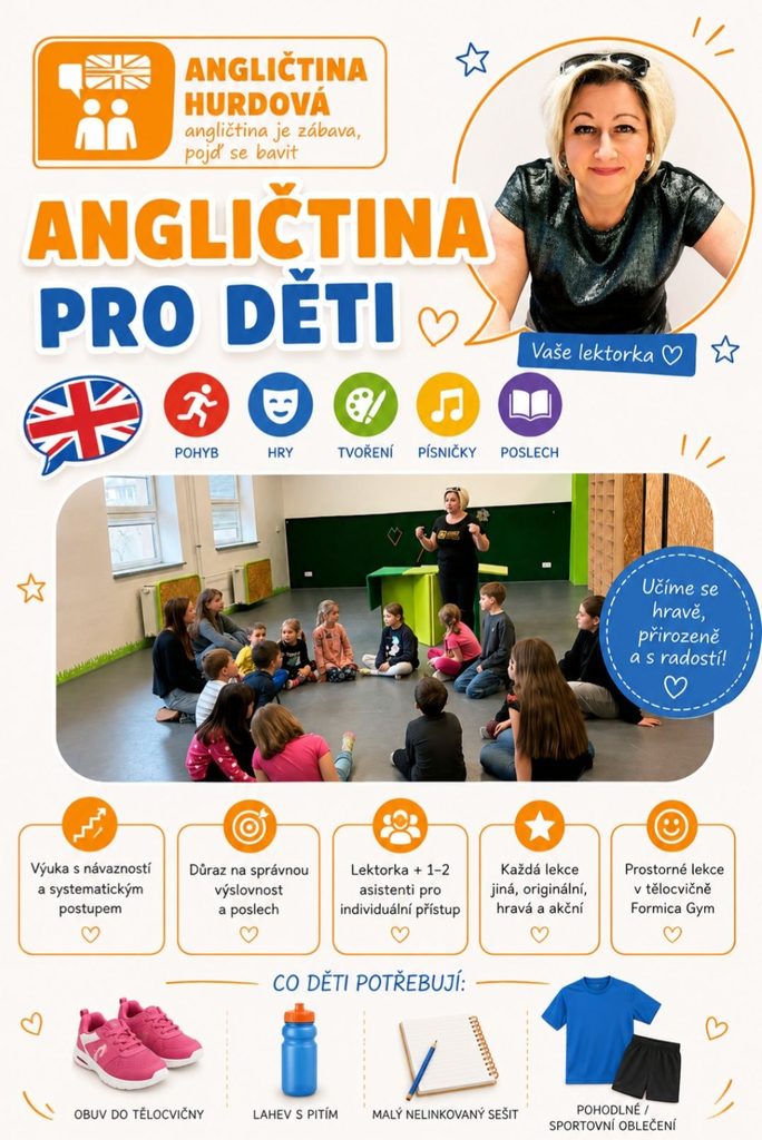 JAK PROBÍHAJÍ LEKCE ANGLIČTINY PRO DĚTI 4-8 LET? 👦🏼🤗